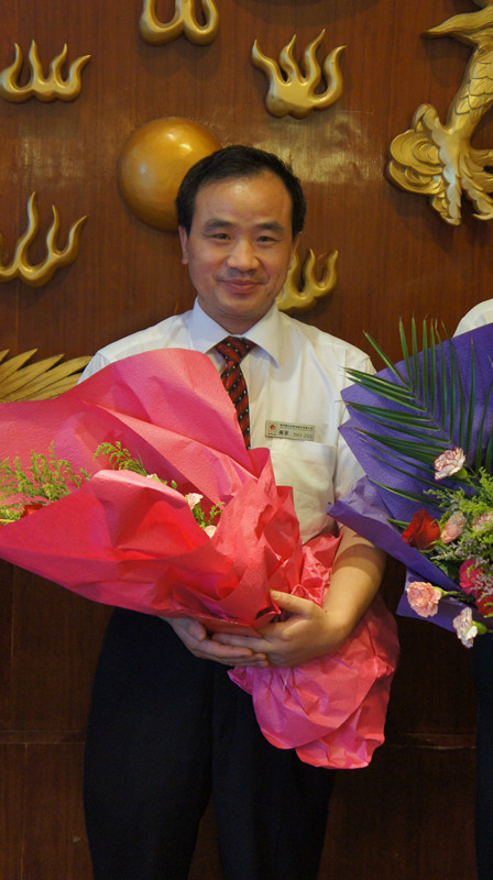 立功者——浙江总顾问蒋老师在发言